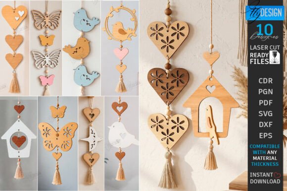 Bird Hanging Decor Ornament Laser Bundle: A Creative Guide