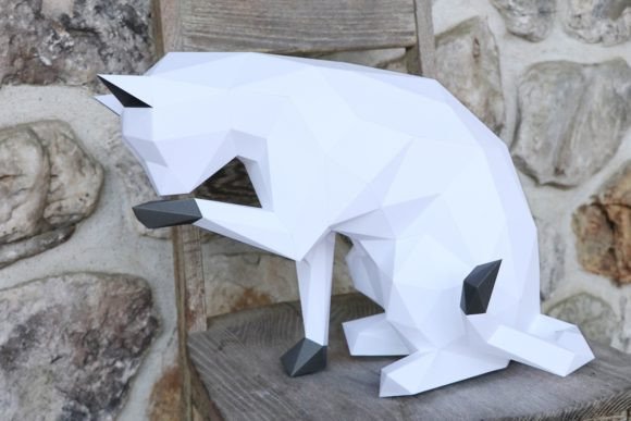 Bring Joy Home with Licky Cat Paper Sculpture