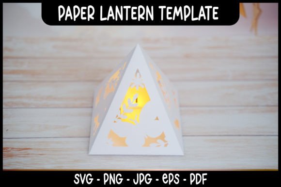Butterfly Lantern SVG for Paper Crafts