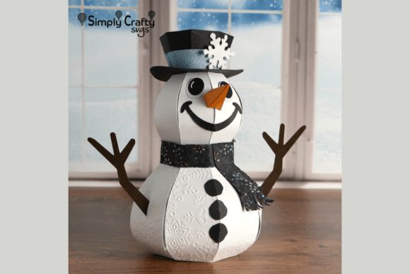 Crafting a 3D Holiday Centerpiece: Evaluating the Smiling Snowman SVG for Paper Projects