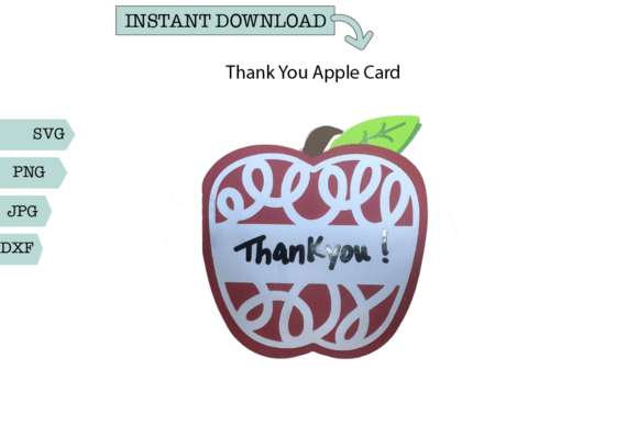 Crafting the Perfect Apple Thank You Card SVG for Teachers