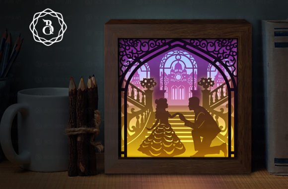Daddy's Little Princess Light Box 8x8in: A Guide to Creating Magical Paper Art