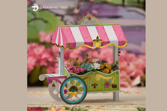 Evaluating the Flower Cart SVG for Dimensional Paper Crafting Projects