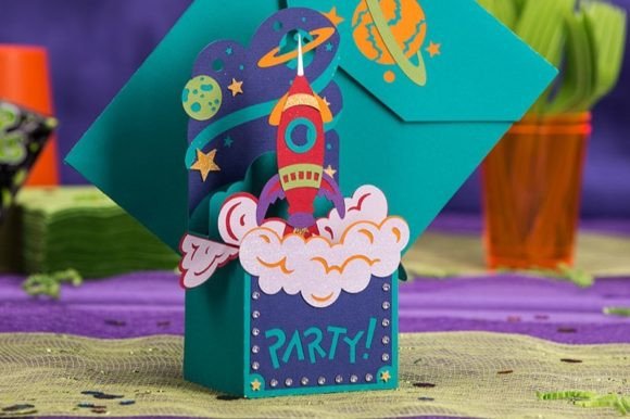 Evaluating the Rocket Box Card 3D SVG for Professional Paper Crafting