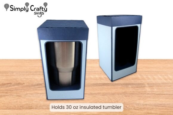Large Tumbler Box SVG: Elevating Your Drinkware Presentation