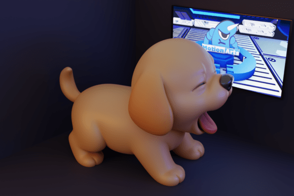 Puppy Opening Its Mouth: 3D Print Guide