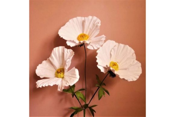 Strategic Design with Matilija Poppy Paper Flowers Templates: A Guide to Intentional Crafting
