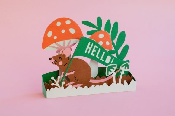 Strategic Gifting: Leveraging the Mushroom Mouse with Banner Pop Up Box Card for Meaningful Connection